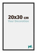 New York Aluminium Bilderrahmen 20x30cm Schwarz Matt Vorne Messe | Yourdecoration.at