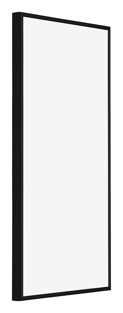 New York Aluminium Bilderrahmen 20x40cm Schwarz Matt Vorne Schrag | Yourdecoration.at