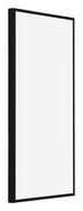 New York Aluminium Bilderrahmen 20x40cm Schwarz Matt Vorne Schrag | Yourdecoration.at
