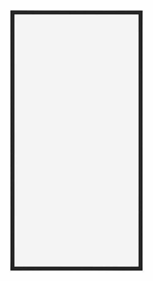 New York Aluminium Bilderrahmen 20x40cm Schwarz Matt Vorne | Yourdecoration.at