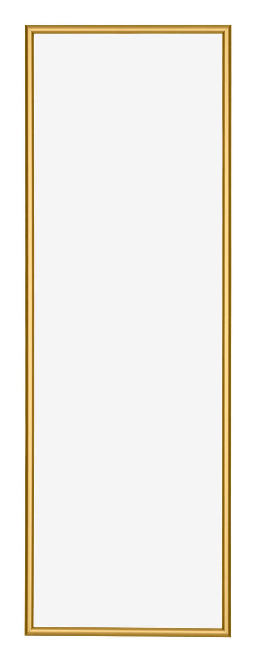 New York Aluminium Bilderrahmen 20x60cm Gold Glanz Vorne | Yourdecoration.at