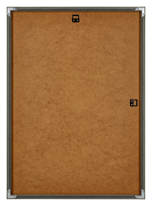 New York Aluminium Bilderrahmen 21x30 Mercury Struktur Rucksteite | Yourdecoration.at