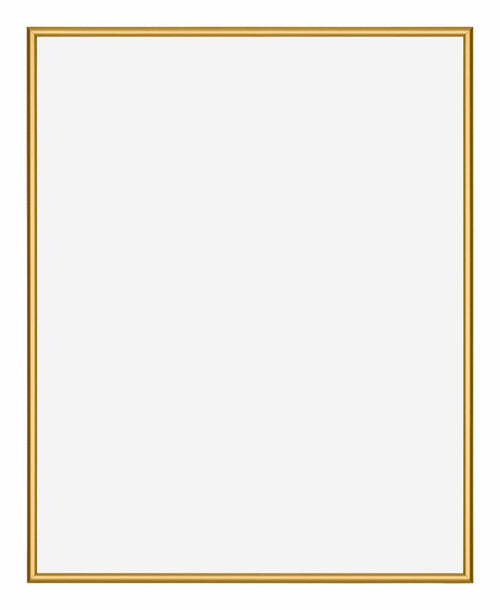 New York Aluminium Bilderrahmen 24x30cm Gold Glanz Vorne | Yourdecoration.at