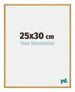 New York Aluminium Bilderrahmen 25x30cm Gold Glanz Vorne Messe | Yourdecoration.at