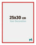 New York Aluminium Bilderrahmen 25x30cm Rot Ferrari Vorne Messe | Yourdecoration.at