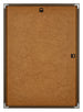 New York Aluminium Bilderrahmen 25x35 Nussbaum Struktur Rucksteite | Yourdecoration.at