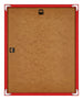 New York Aluminium Bilderrahmen 28x35cm Rot Ferrari Rucksteite | Yourdecoration.at