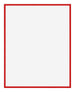 New York Aluminium Bilderrahmen 28x35cm Rot Ferrari Vorne | Yourdecoration.at