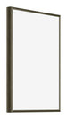 New York Aluminium Bilderrahmen 30x40cm Mercury Struktur Vorne Schrag | Yourdecoration.at