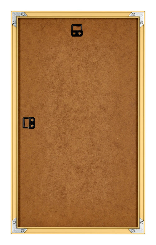 New York Aluminium Bilderrahmen 30x50cm Gold Glanz Rucksteite | Yourdecoration.at