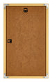 New York Aluminium Bilderrahmen 30x50cm Gold Glanz Rucksteite | Yourdecoration.at