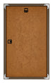 New York Aluminium Bilderrahmen 30x50cm Nussbaum Struktur Rucksteite | Yourdecoration.at