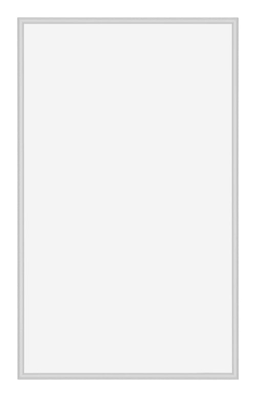 New York Aluminium Bilderrahmen 30x50cm Silber Matt Vorne | Yourdecoration.at