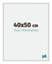 New York Aluminium Bilderrahmen 40x50cm Silber Matt Vorne Messe | Yourdecoration.at