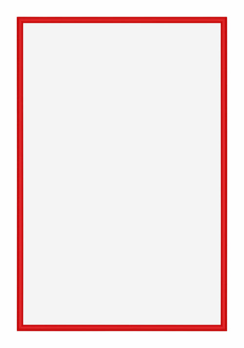 New York Aluminium Bilderrahmen 40x60cm Rot Ferrari Vorne | Yourdecoration.at