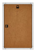 New York Aluminium Bilderrahmen 40x60cm Silber Matt Rucksteite | Yourdecoration.at