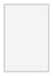 New York Aluminium Bilderrahmen 40x60cm Silber Matt Vorne | Yourdecoration.at