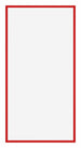New York Aluminium Bilderrahmen 40x70cm Rot Ferrari Vorne | Yourdecoration.at