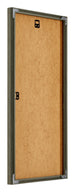 New York Aluminium Bilderrahmen 45x80cm Mercury Struktur Rucksteite Schrag | Yourdecoration.at