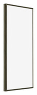 New York Aluminium Bilderrahmen 45x80cm Mercury Struktur Vorne Schrag | Yourdecoration.at