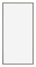 New York Aluminium Bilderrahmen 45x80cm Mercury Struktur Vorne | Yourdecoration.at