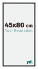 New York Aluminium Bilderrahmen 45x80cm Schwarz Matt Vorne Messe | Yourdecoration.at