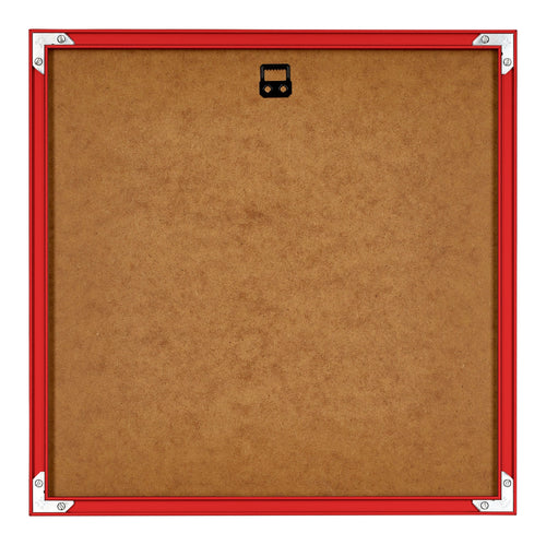 New York Aluminium Bilderrahmen 50x50cm Rot Ferrari Rucksteite | Yourdecoration.at