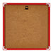 New York Aluminium Bilderrahmen 50x50cm Rot Ferrari Rucksteite | Yourdecoration.at