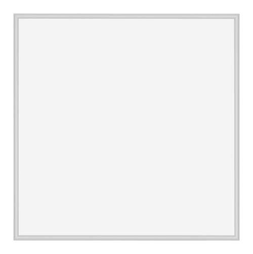 New York Aluminium Bilderrahmen 50x50cm Silber Matt Vorne | Yourdecoration.at