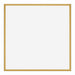 New York Aluminium Bilderrahmen 60x60cm Gold Glanz Vorne | Yourdecoration.at