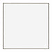 New York Aluminium Bilderrahmen 60x60cm Mercury Struktur Vorne | Yourdecoration.at