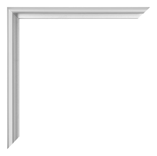 New York Aluminium Bilderrahmen 60x70cm Silber Matt Detail Ecke | Yourdecoration.at