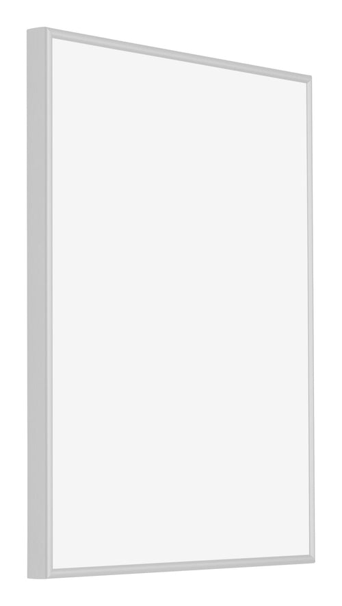 New York Aluminium Bilderrahmen 60x70cm Silber Matt Vorne Schrag | Yourdecoration.at