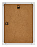 New York Aluminium Bilderrahmen 60x80cm Silber Matt Rucksteite | Yourdecoration.at
