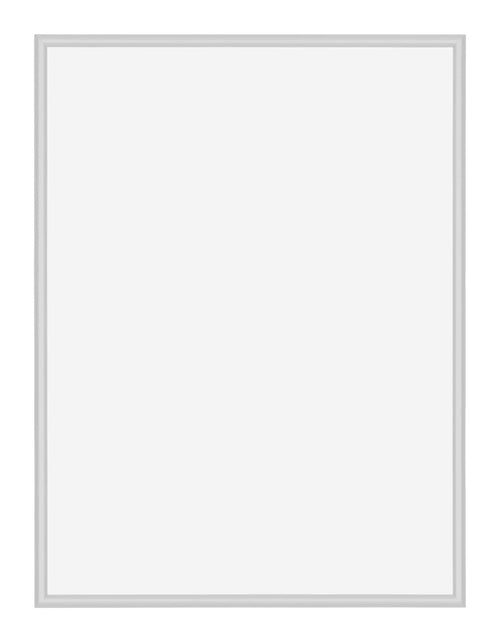 New York Aluminium Bilderrahmen 60x80cm Silber Matt Vorne | Yourdecoration.at