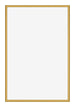 New York Aluminium Bilderrahmen 60x85cm Goldglanz Vorne | Yourdecoration.at