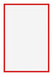 New York Aluminium Bilderrahmen 61x91 5cm Rot Ferrari Vorne | Yourdecoration.at