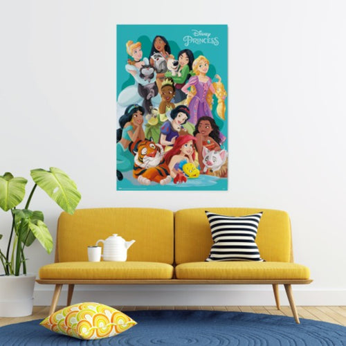 Poster Disney Princesses And Pets 61x91 5cm GPE5963 2 | Yourdecoration.at