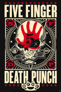 Poster Five Finger Death Punch Knucklehead 61x91 5cm GBYDCO448 | Yourdecoration.at
