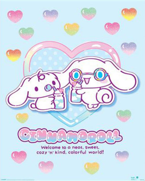 Poster Sanrio Cinamoroll Candies 40x50cm MPP2501446 | Yourdecoration.at