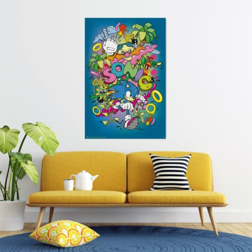 Poster Sonic Pop 61x91 5cm GPE5970 2 | Yourdecoration.at
