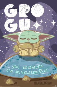 Poster Star Wars The Mandalorian Grogu Cuteness 61x91 5cm Pyramid PP35295 | Yourdecoration.at