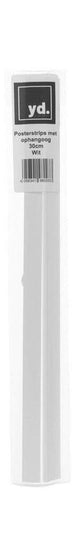Posterhänger Weiss 30cm mit aufhangauge | Yourdecoration.at