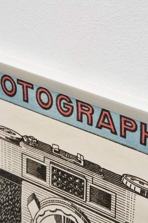 Posterhänger Weiss 30cm mit aufhangeloch | Yourdecoration.at