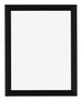 Tucson Aluminium Bilderrahmen 18x24cm Schwarz Gebürstet Vorne | Yourdecoration.at