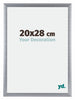 Tucson Aluminium Bilderrahmen 20x28cm Silber Gebürstet Vorne Messe | Yourdecoration.at