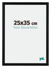 Tucson Aluminium Bilderrahmen 25x35cm Schwarz Gebürstet Vorne Messe | Yourdecoration.at