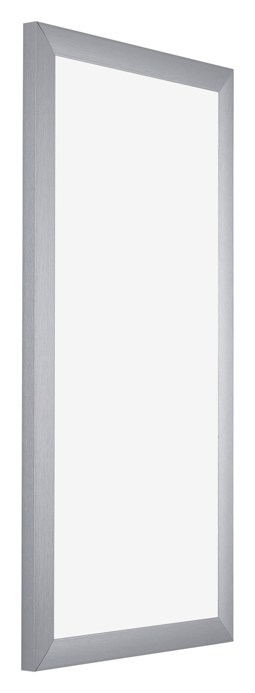 Tucson Aluminium Bilderrahmen 30x60cm Silber Gebürstet Vorne Schrag | Yourdecoration.at