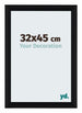 Tucson Aluminium Bilderrahmen 32x45cm Schwarz Geburstet Vorne Messe | Yourdecoration.at