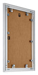 Tucson Aluminium Bilderrahmen 45x60cm Silber Gebürstet Rucksteite Schrag | Yourdecoration.at